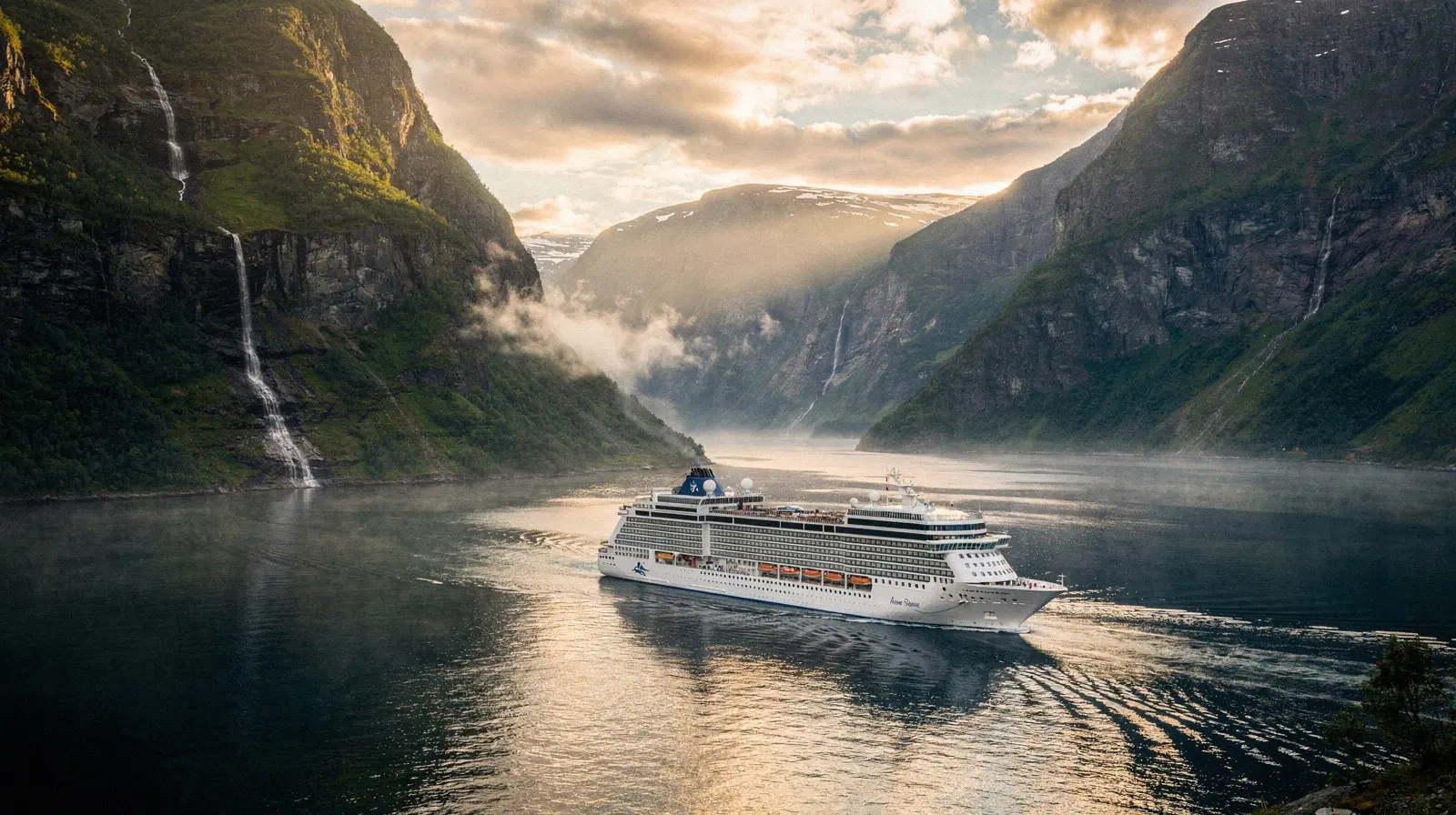 Fjords norvégiens en croisière